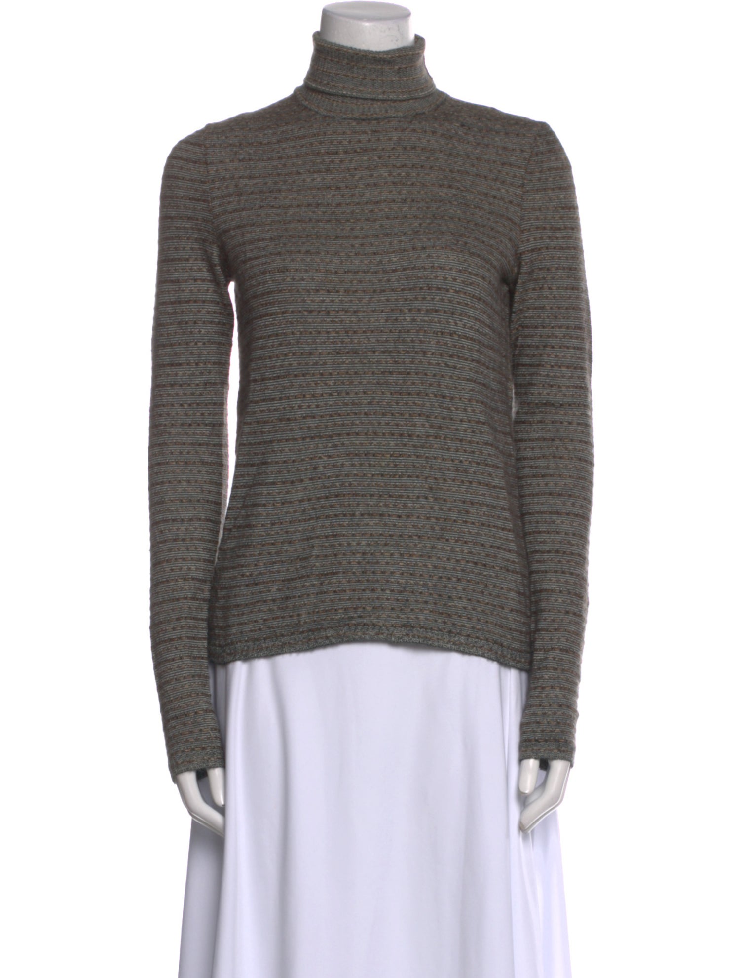 Oscar de la Renta Wool Turtleneck Sweater
