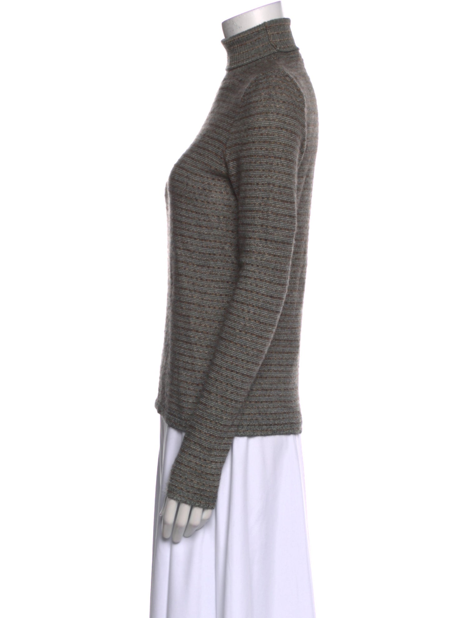 Oscar de la Renta Wool Turtleneck Sweater