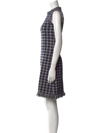 Oscar de la Renta Printed Knee-Length Dress