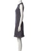 Oscar de la Renta Printed Knee-Length Dress