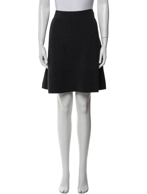 Oscar de la Renta Cashmere Knee-Length Skirt