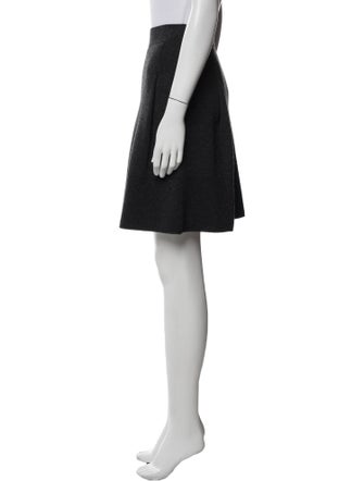 Oscar de la Renta Cashmere Knee-Length Skirt