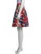 Oscar de la Renta Silk Knee-Length Skirt