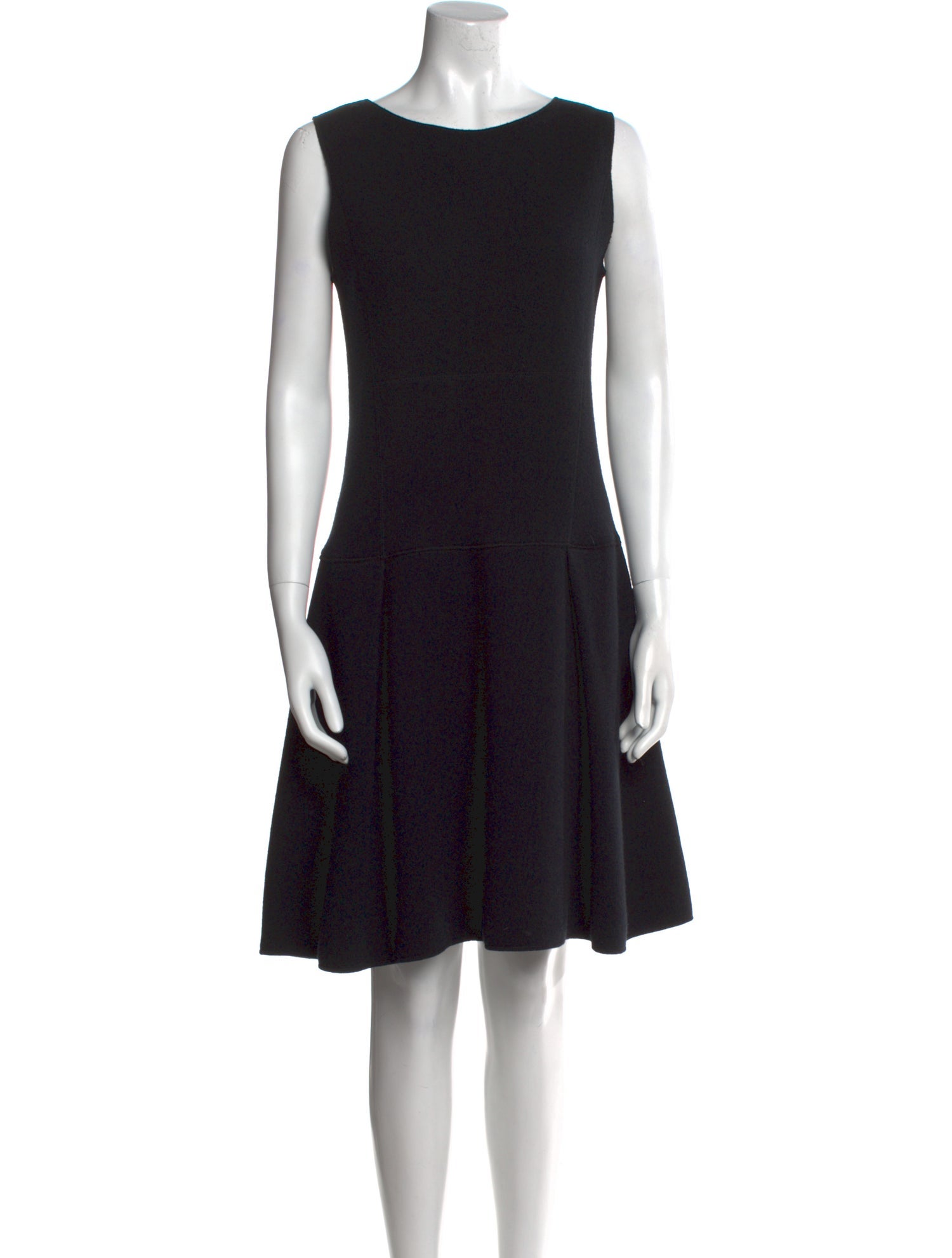 Oscar de la Renta Cashmere Knee-Length Dress