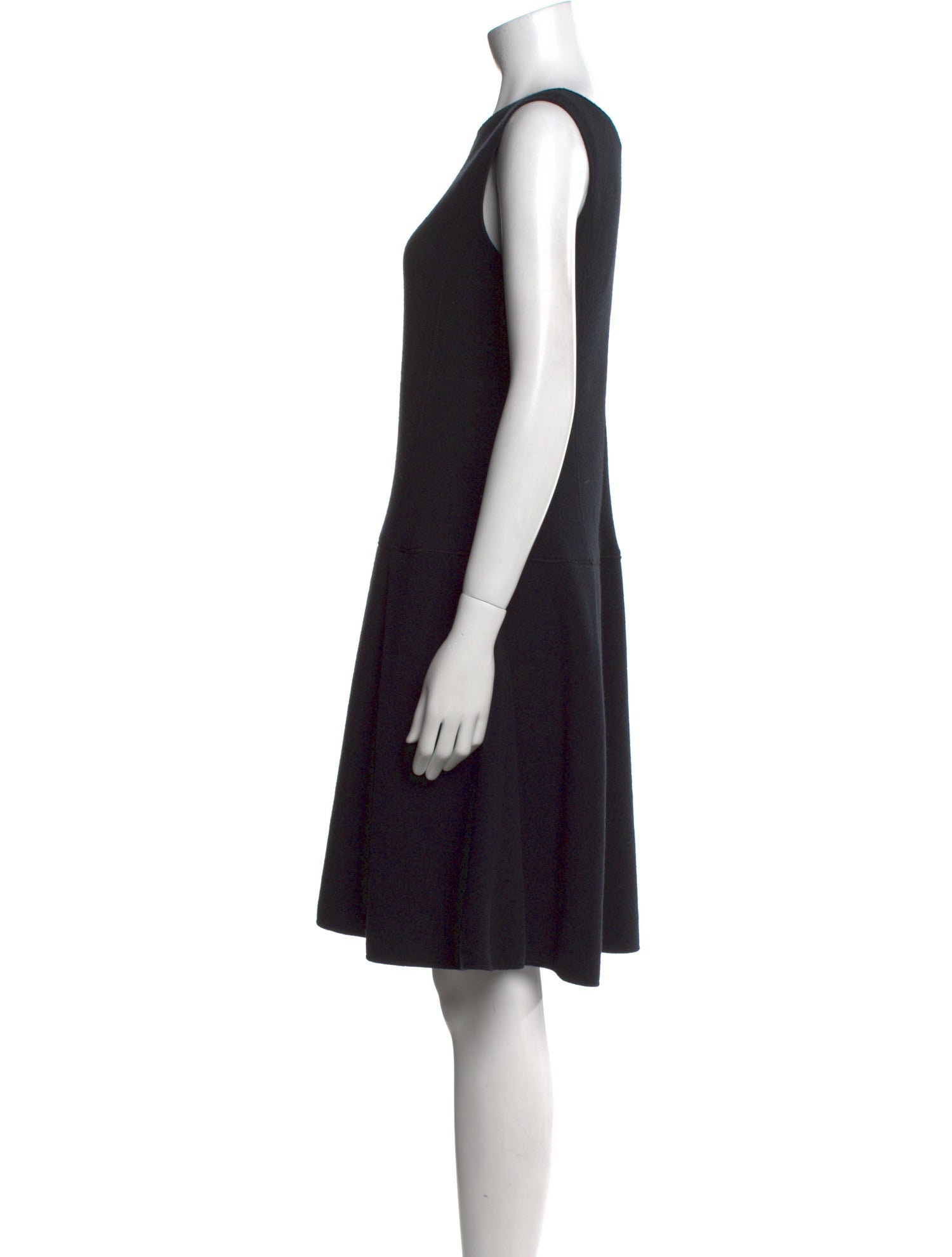 Oscar de la Renta Cashmere Knee-Length Dress