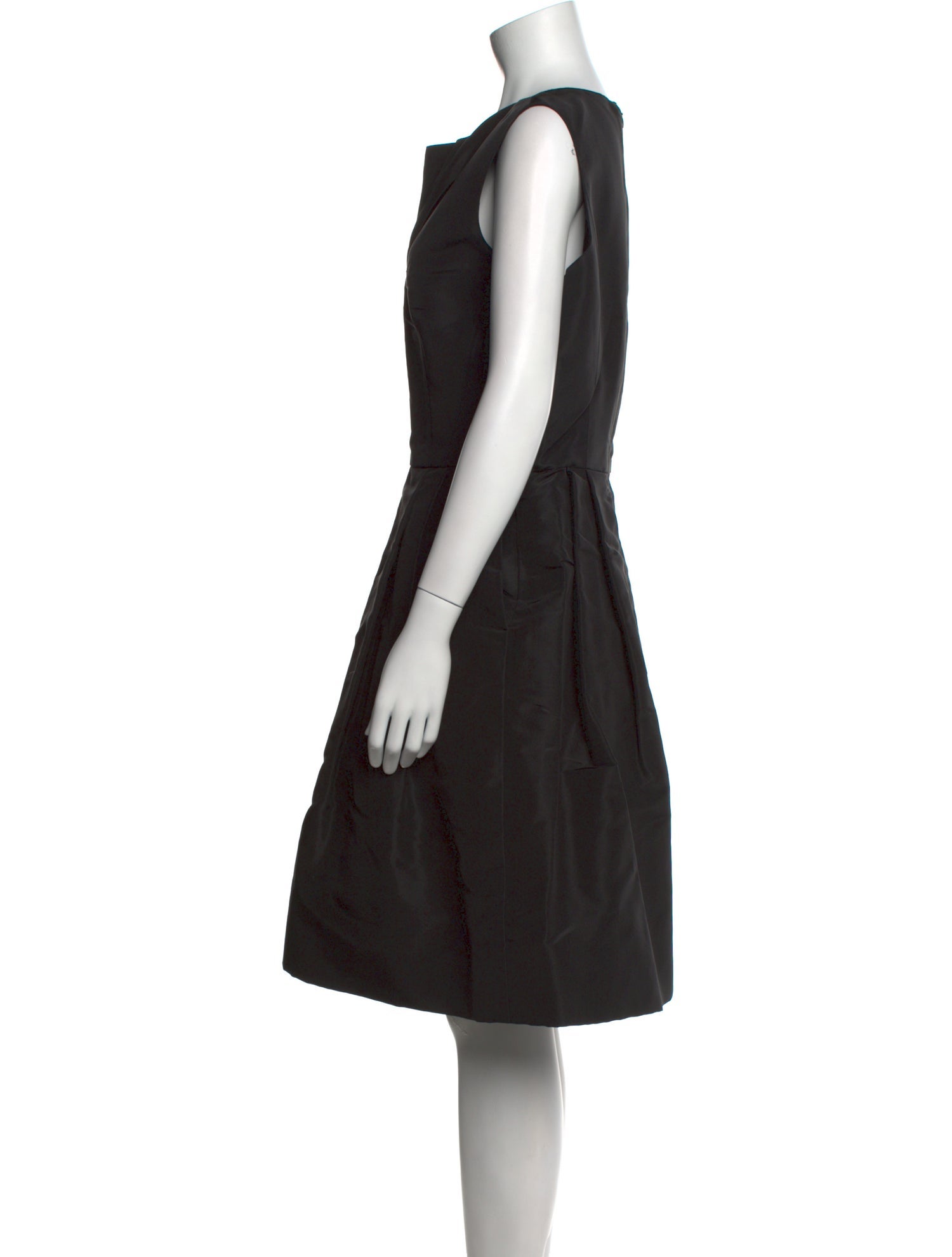 Oscar de la Renta Silk Knee-Length Dress