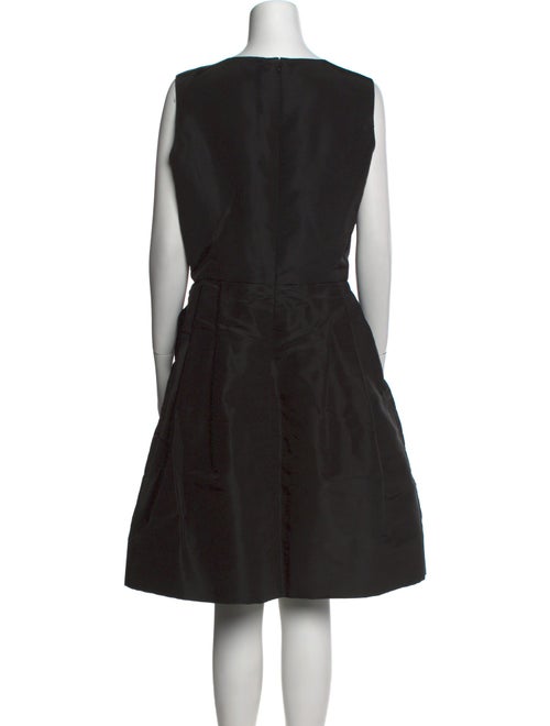Oscar de la Renta Silk Knee-Length Dress