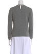 Oscar de la Renta Wool Crew Neck Sweater