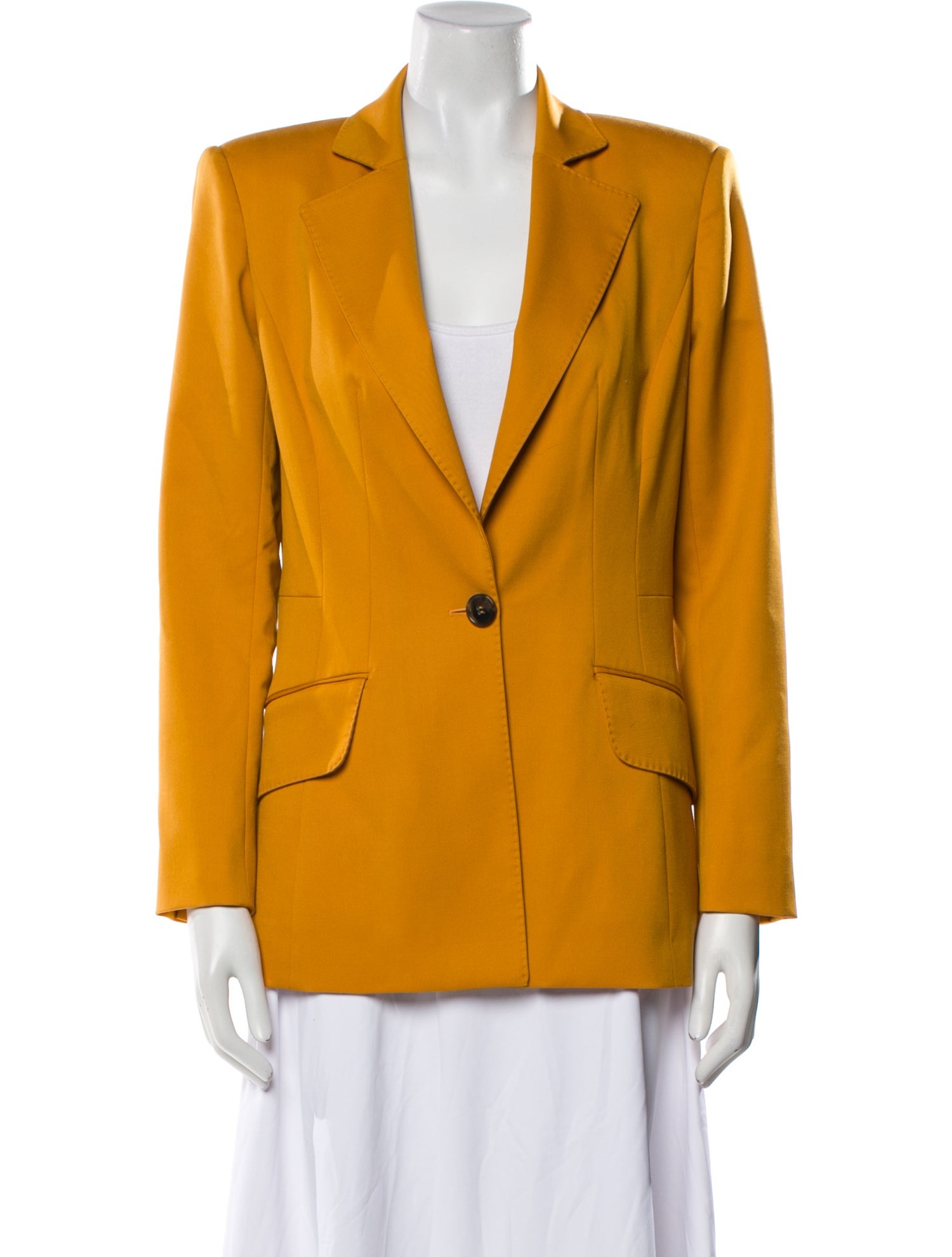 Oscar de la Renta Virgin Wool Blazer