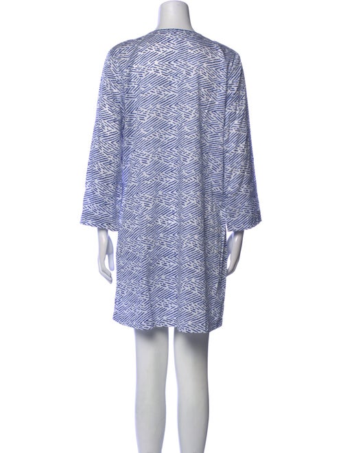 Oscar de la Renta Printed Mini Dress