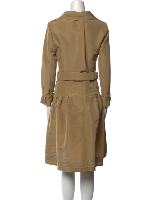 Oscar de la Renta Silk Midi Length Dress