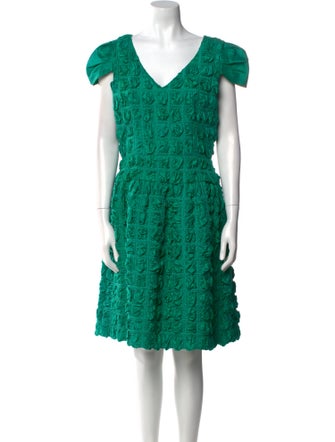 Oscar de la Renta 2010 Knee-Length Dress