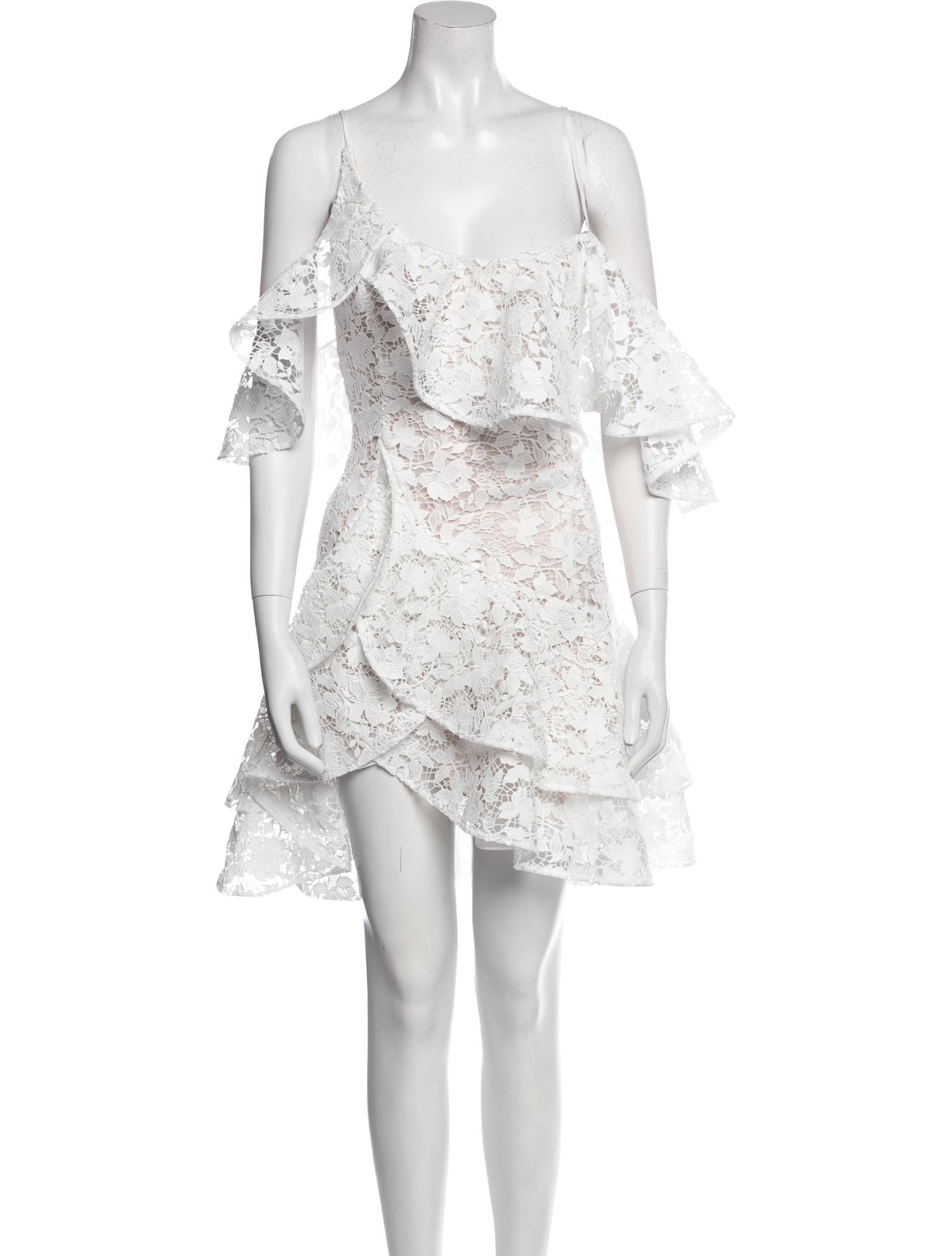 Oscar de la Renta Lace Pattern Mini Dress w/ Tags