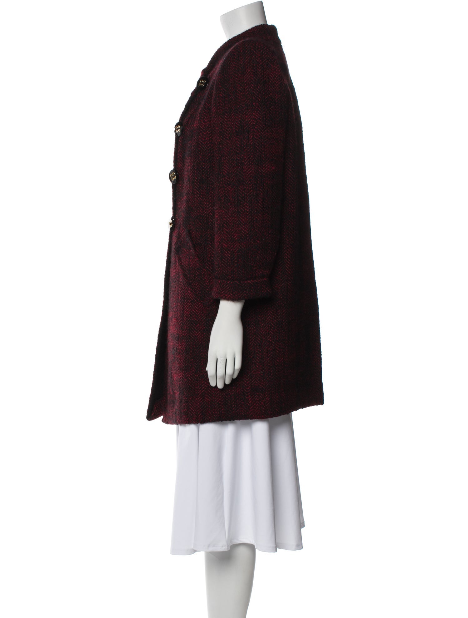 Oscar de la Renta Wool Coat