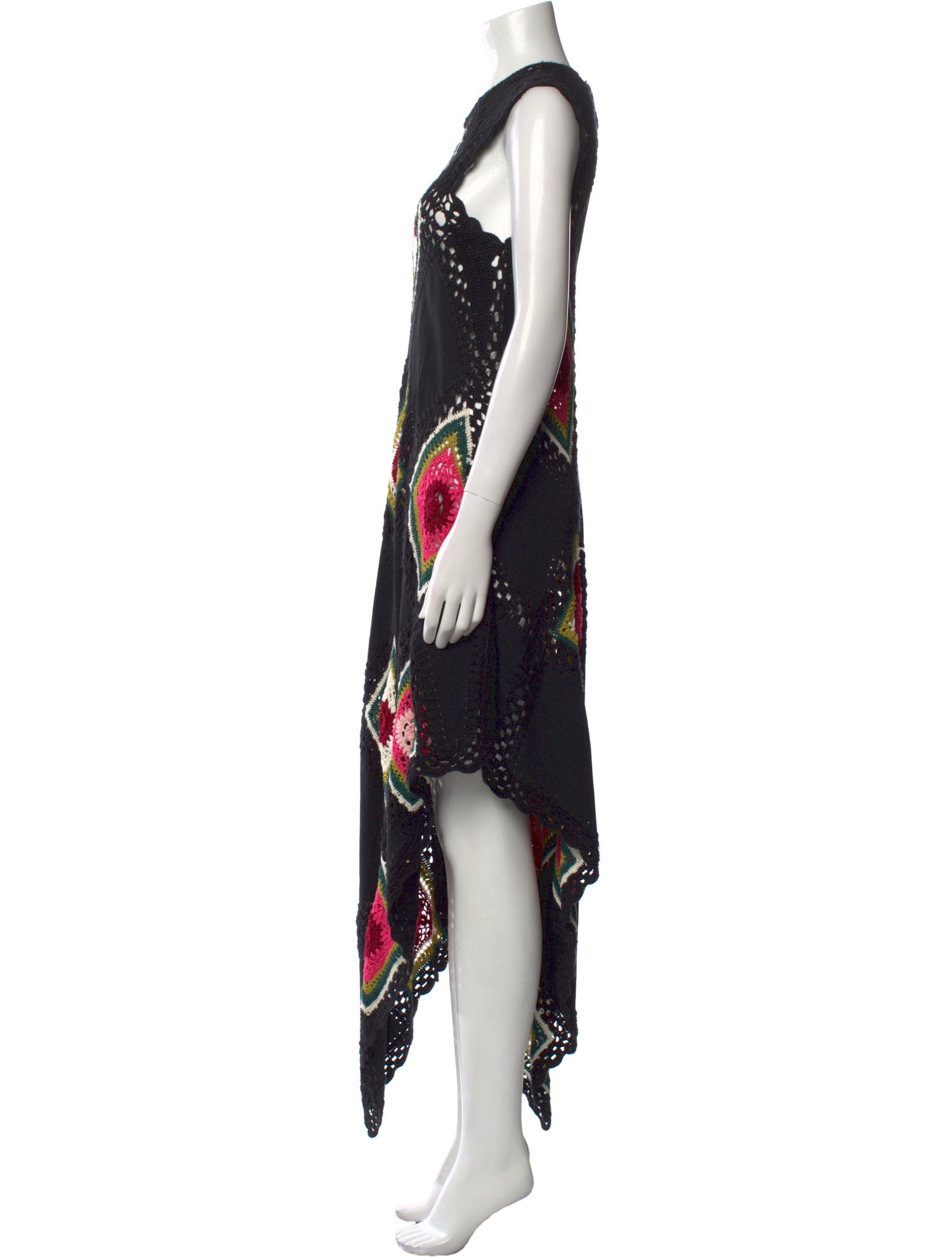 Oscar de la Renta Printed Long Dress