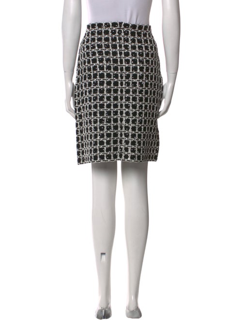 Oscar de la Renta Wool Knee-Length Skirt