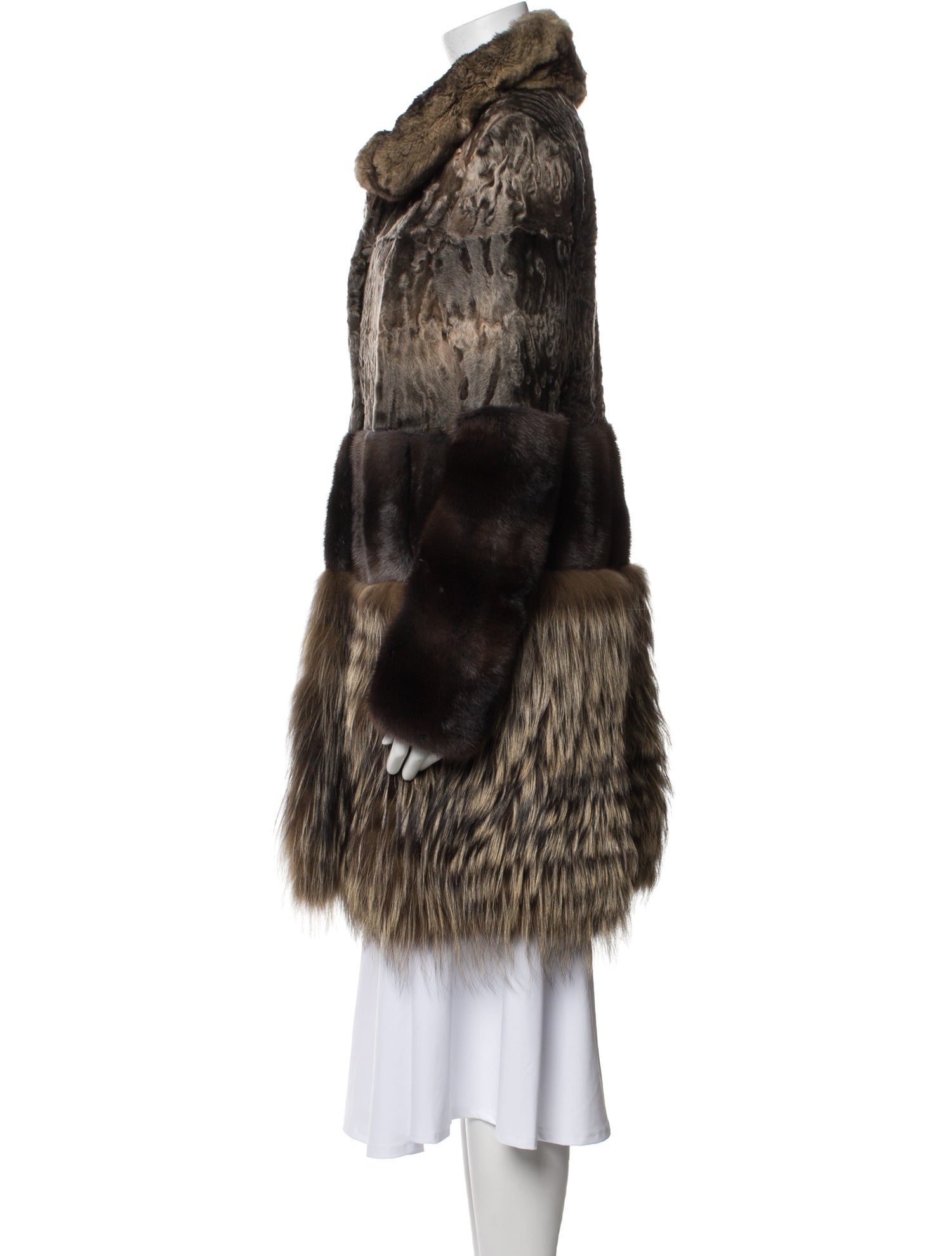 Oscar de la Renta Fur Fur Coat