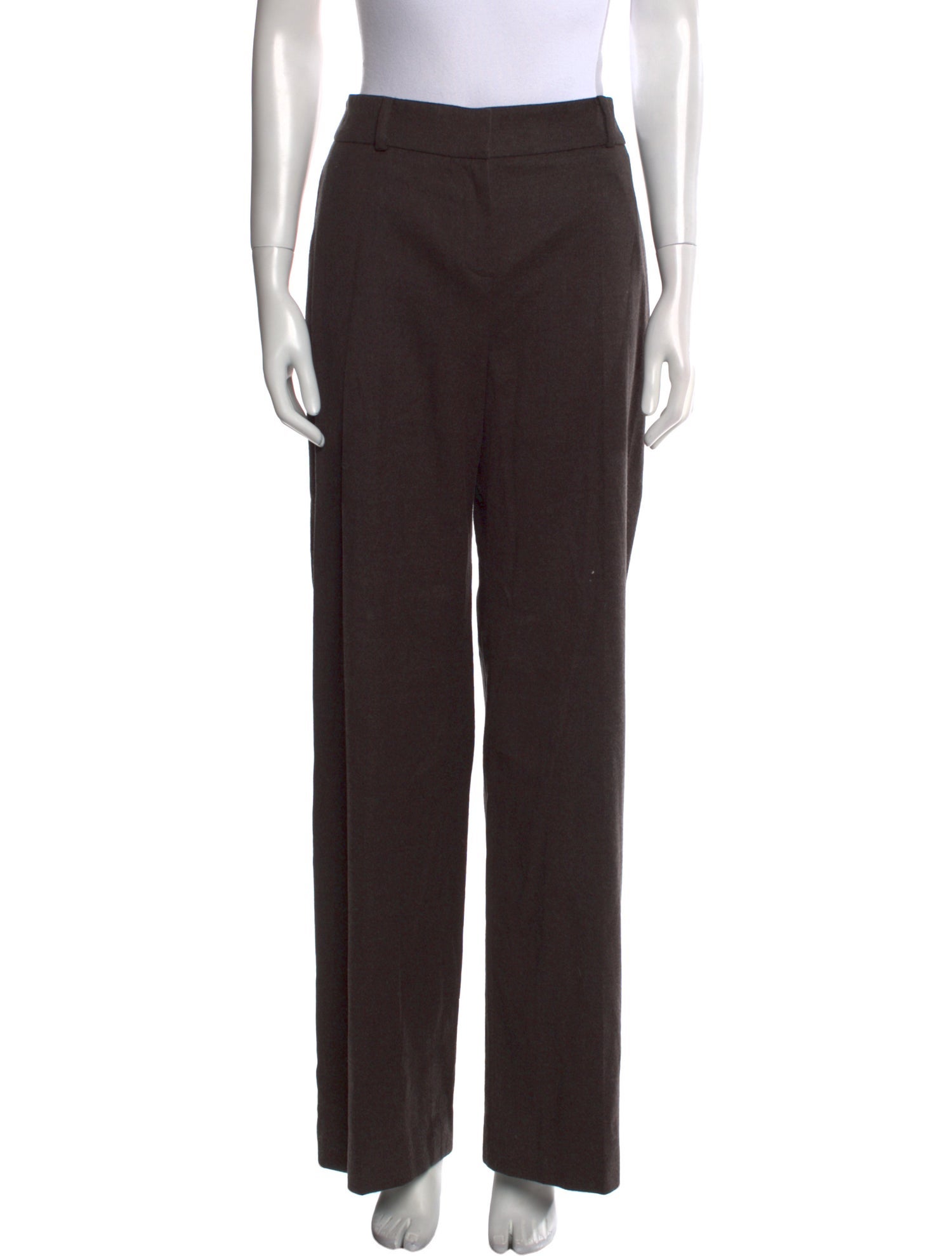 Oscar de la Renta Wool Wide Leg Pants