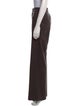 Oscar de la Renta Wool Wide Leg Pants
