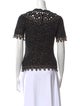 Oscar de la Renta Scoop Neck Sweater