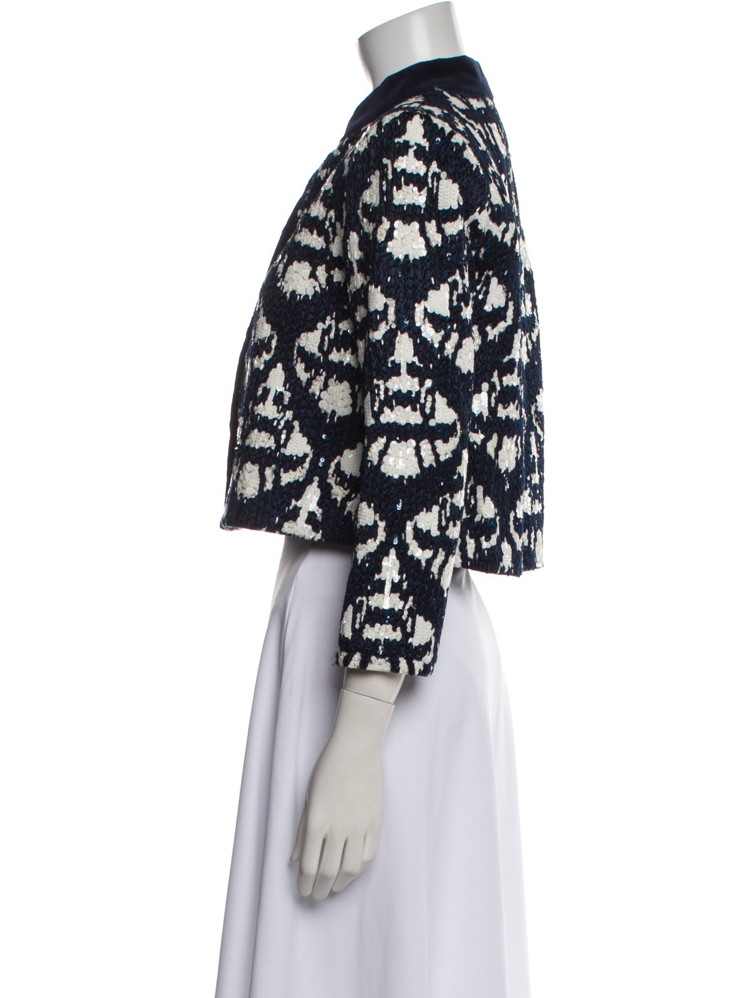 Oscar de la Renta Printed Jacket