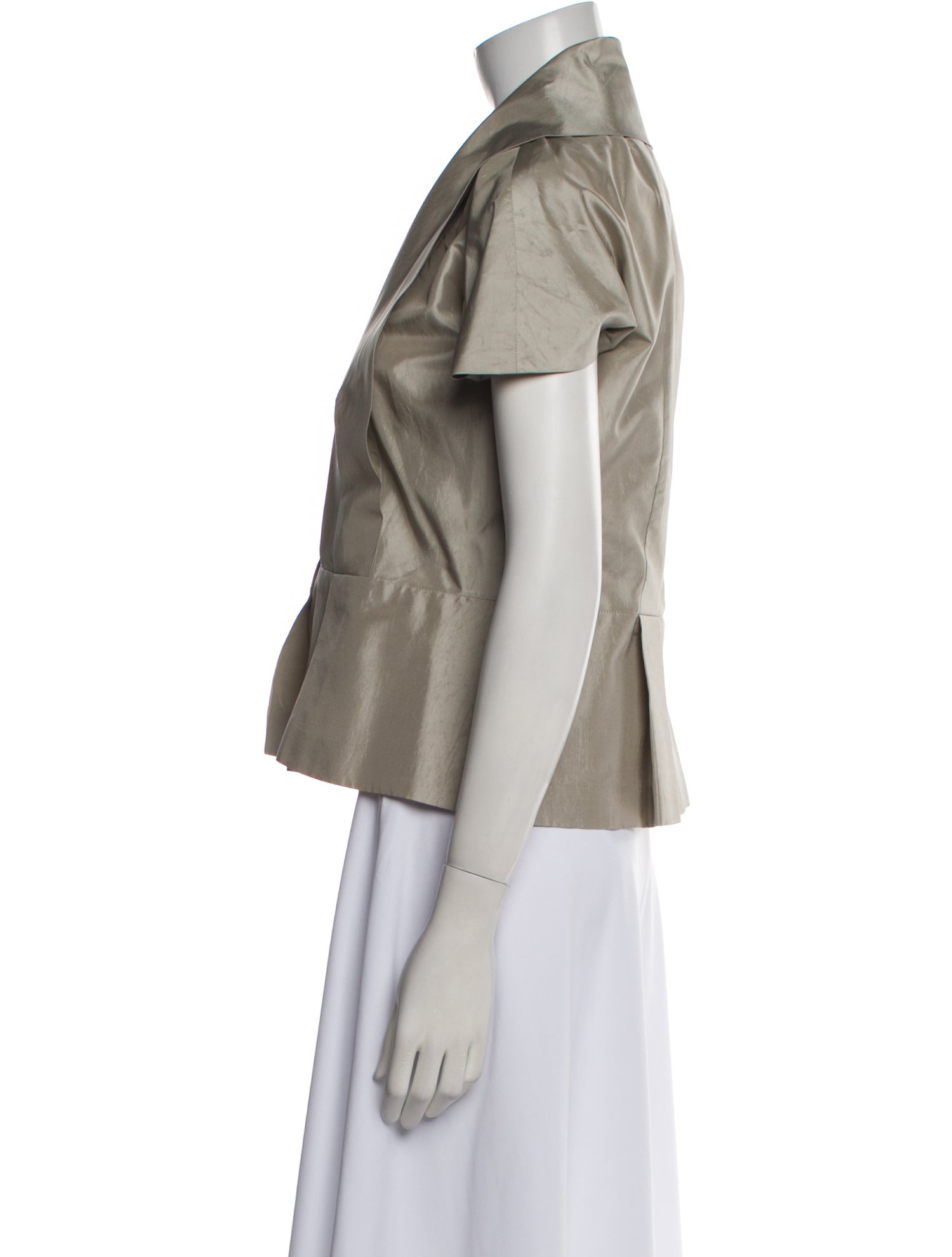 Oscar de la Renta Silk Jacket