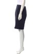 Oscar de la Renta Wool Knee-Length Skirt
