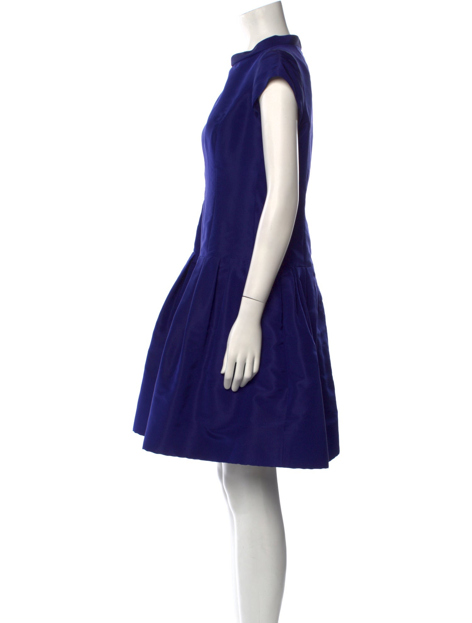 Oscar de la Renta Silk Mini Dress