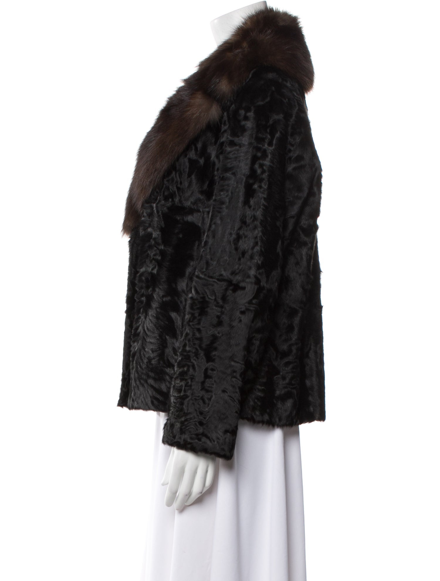 Oscar de la Renta 2019 Fur Fur Jacket