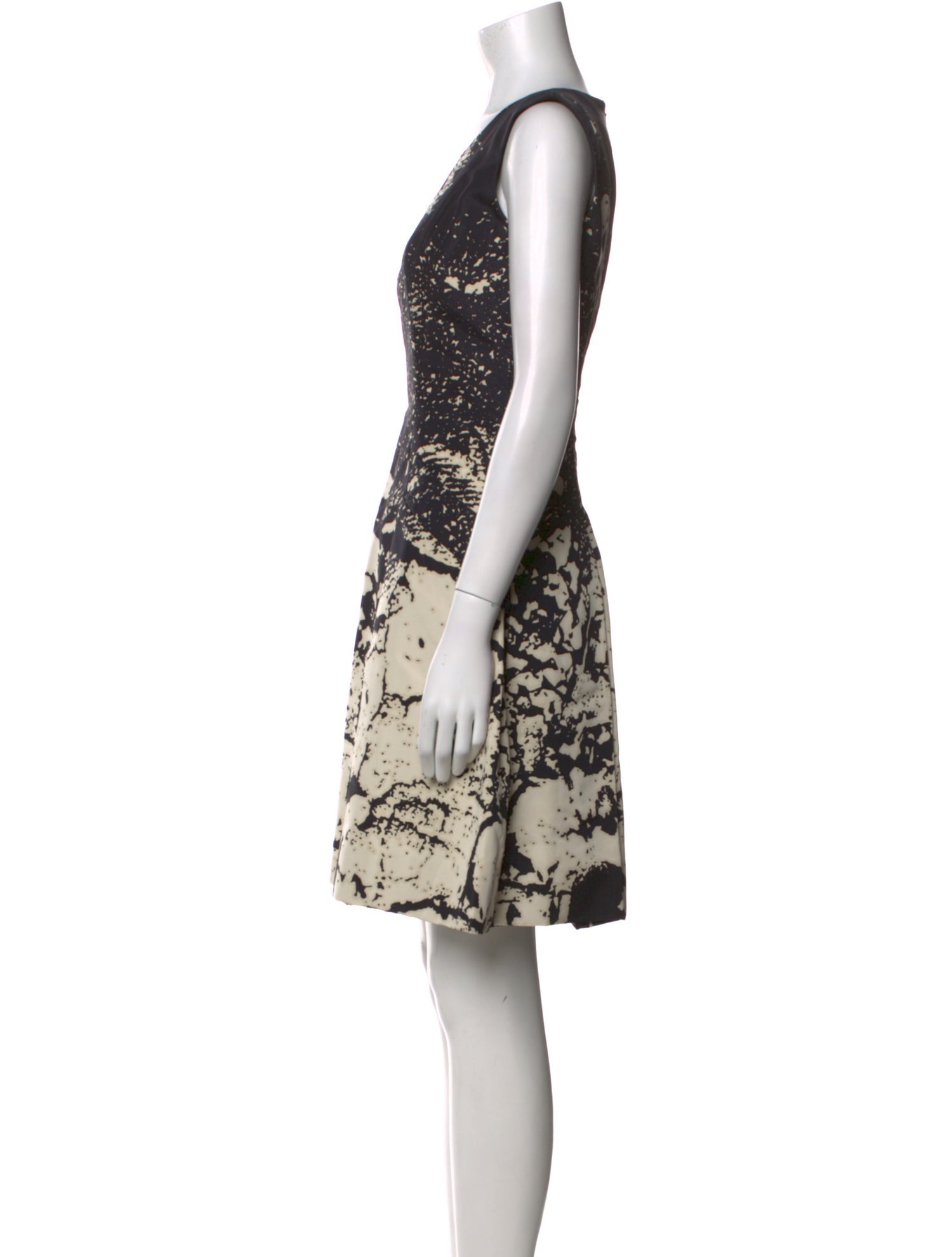 Oscar de la Renta Silk Mini Dress