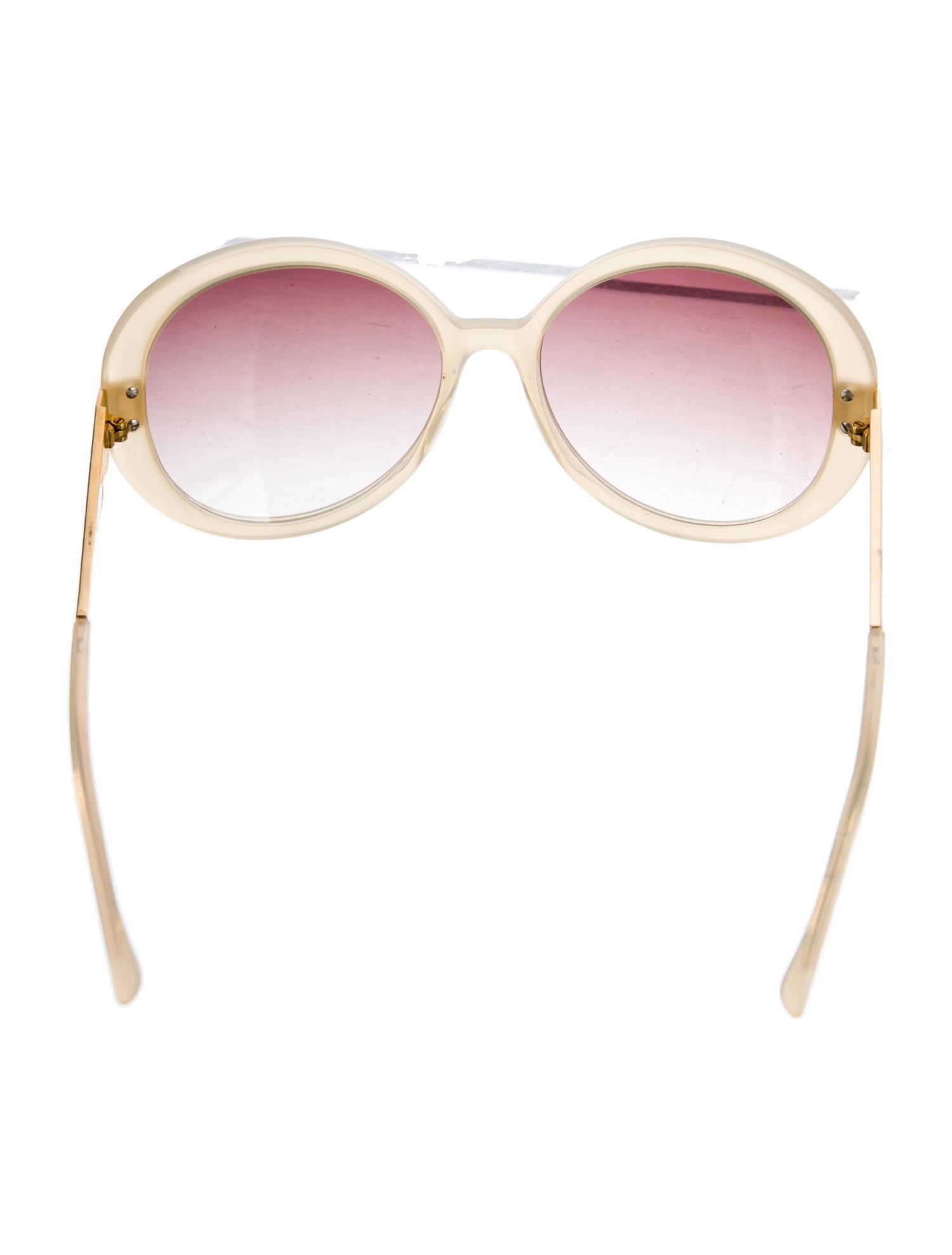 Oscar de la Renta Oversize Gradient Sunglasses