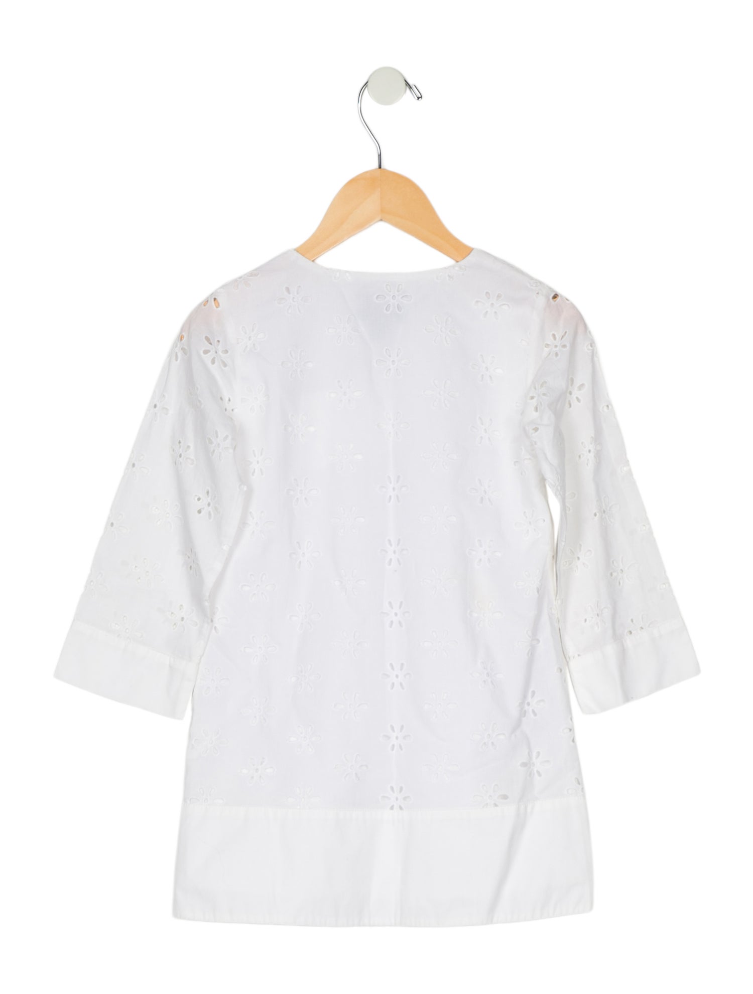 Oscar de la Renta Toddler Girls' Eyelet Lace Dress