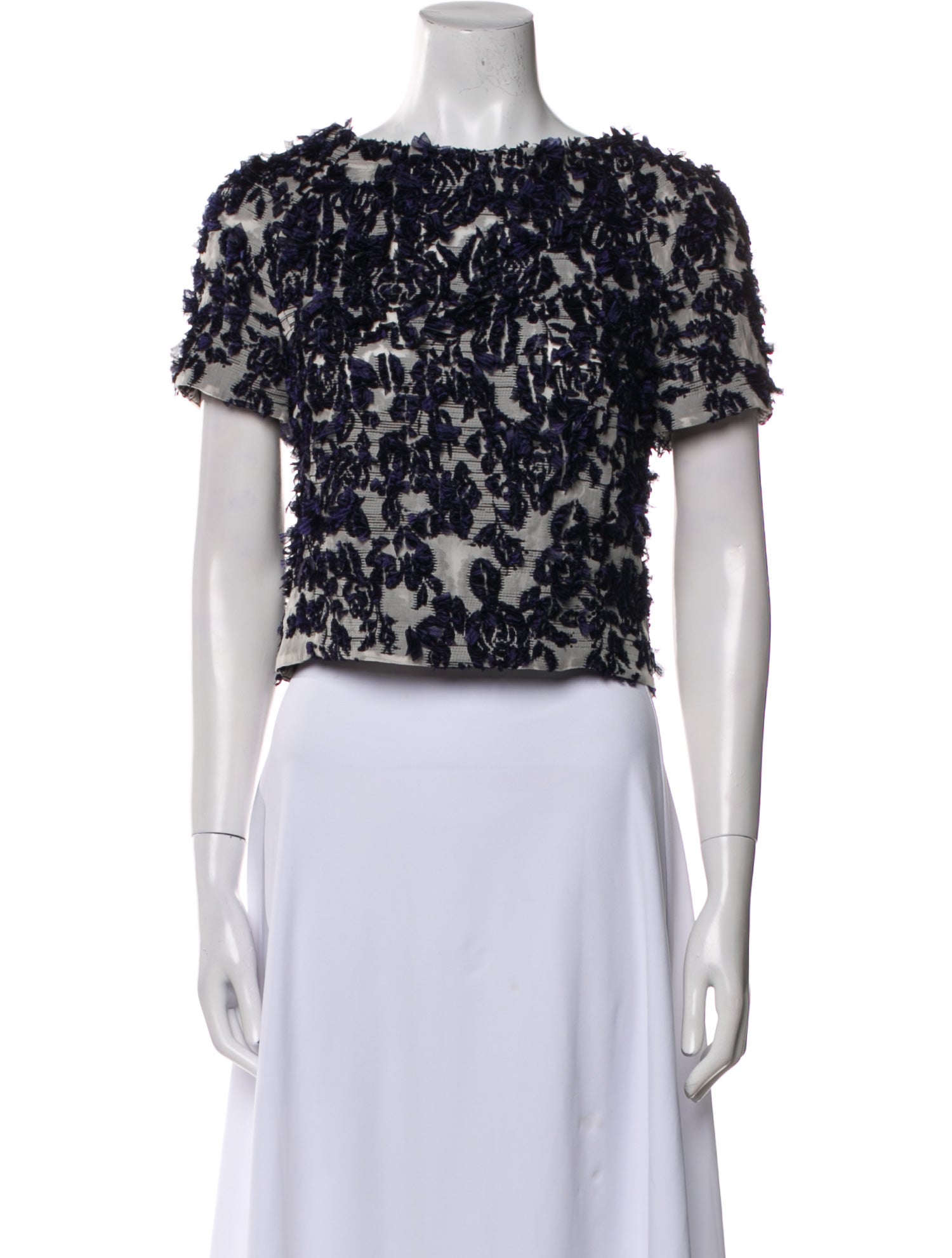 Oscar de la Renta Patterned Jacket