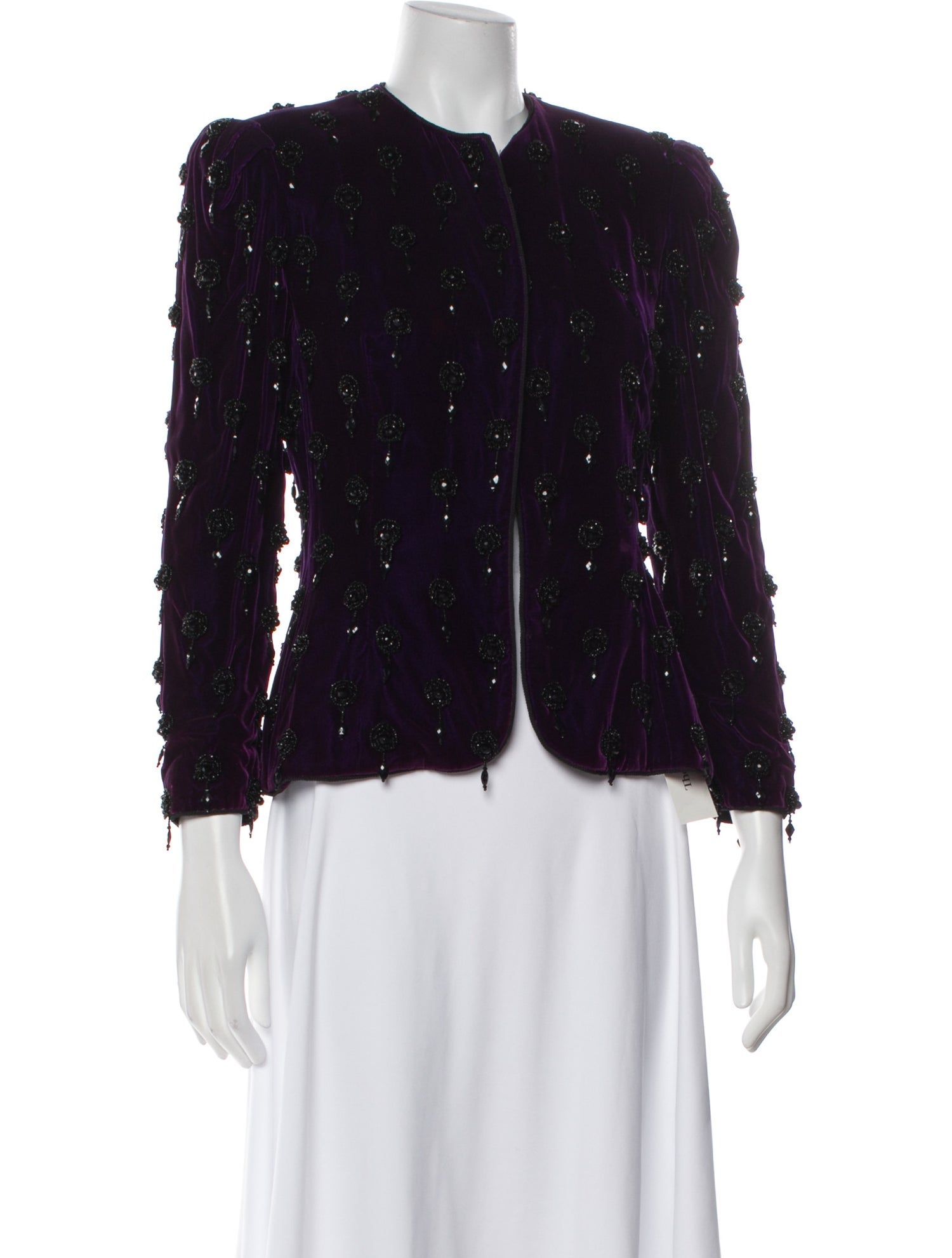 Oscar de la Renta Vintage 1980's Evening Jacket