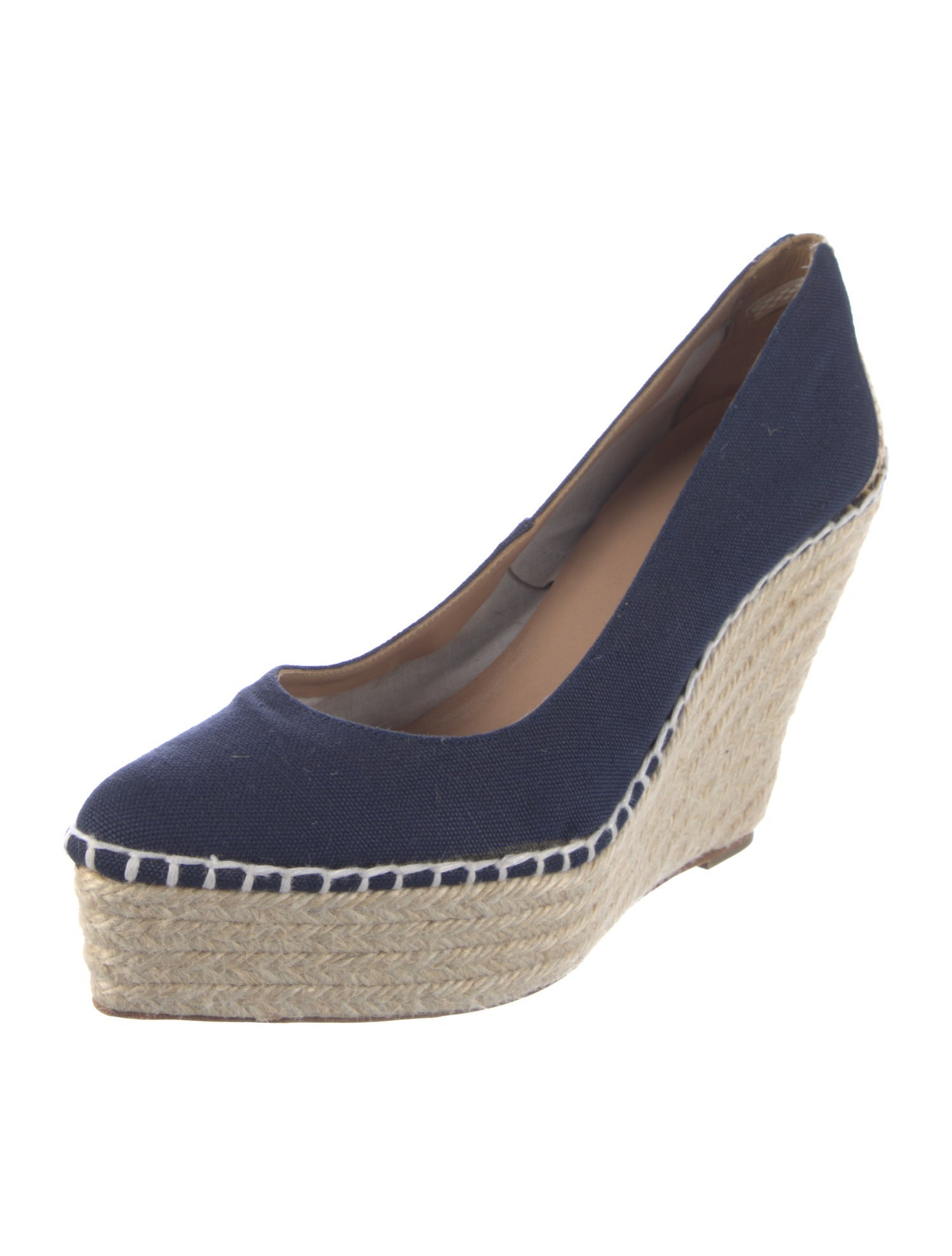 Oscar de la Renta Canvas Pumps