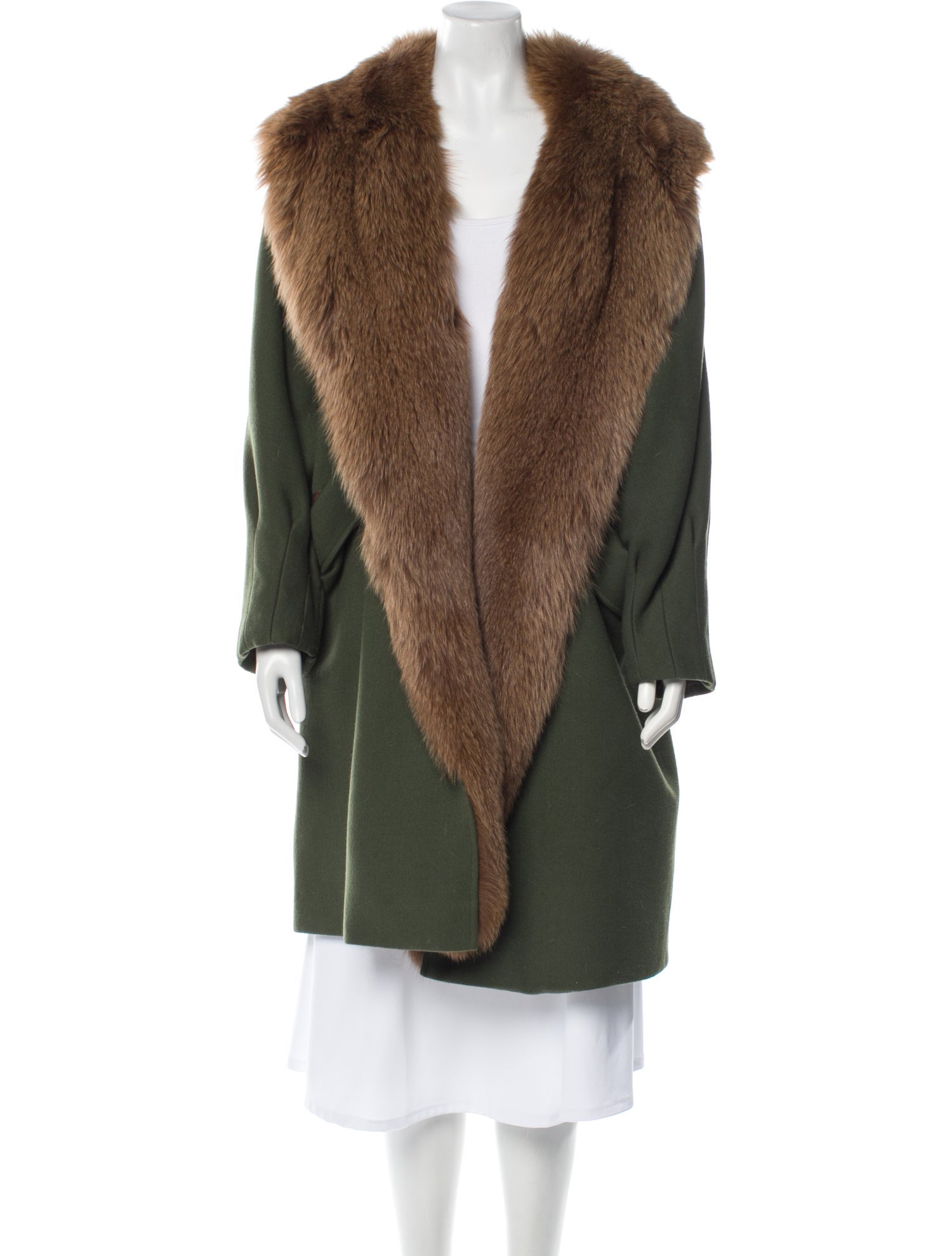 Oscar de la Renta Vintage 1980's Fur Coat