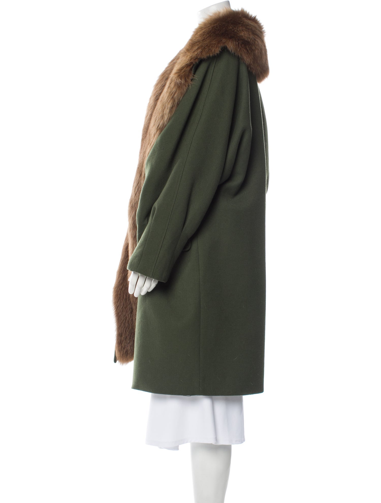 Oscar de la Renta Vintage 1980's Fur Coat