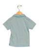 Oscar de la Renta Toddler Boys' Patterned Short Sleeve Polo