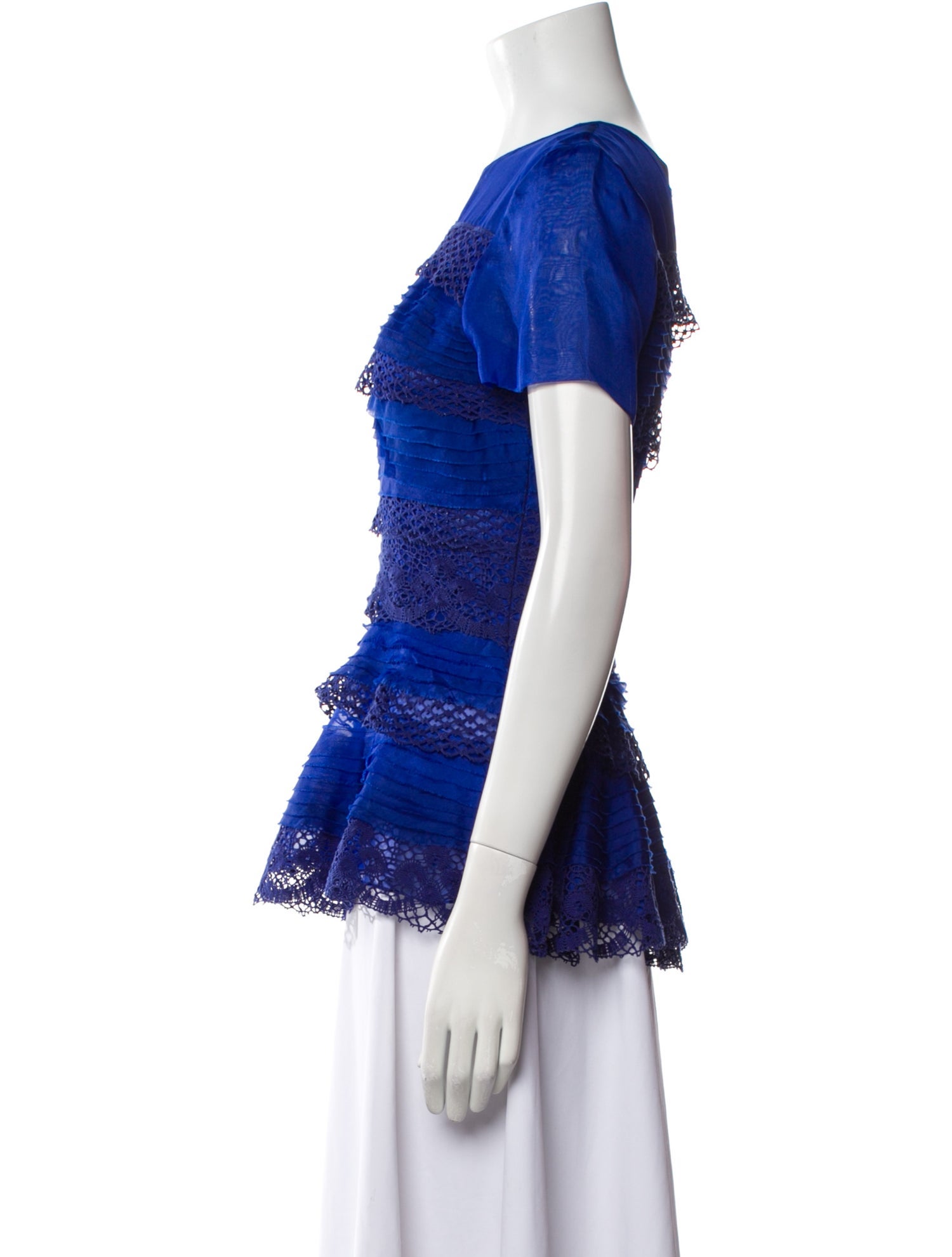 Oscar de la Renta 2014 Silk Top