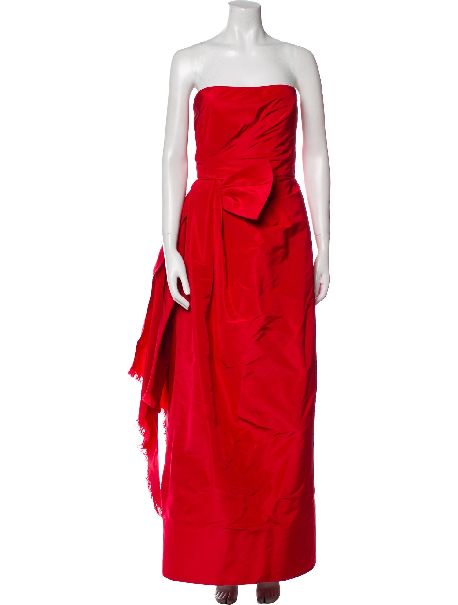 Oscar de la Renta Silk Long Dress