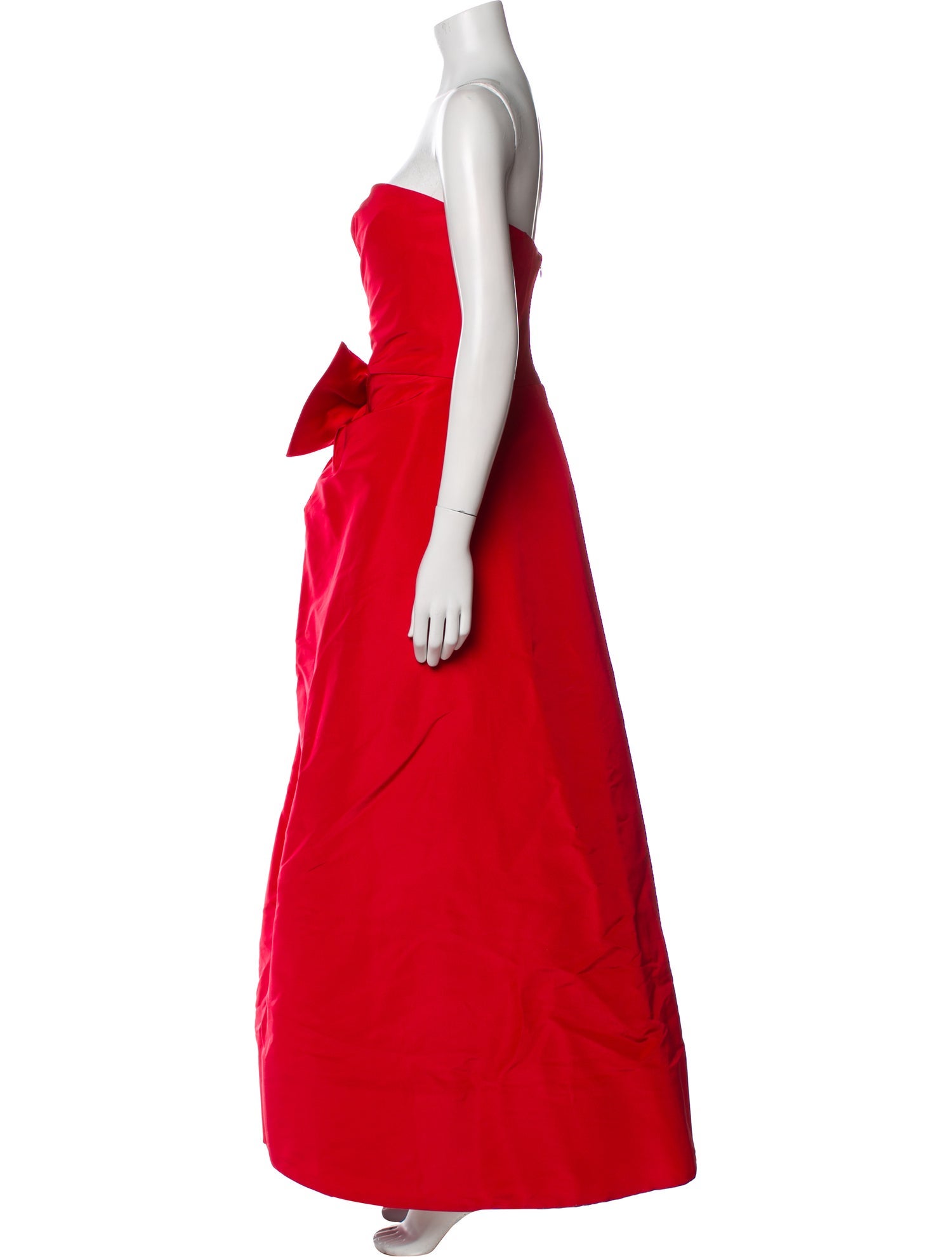 Oscar de la Renta Silk Long Dress