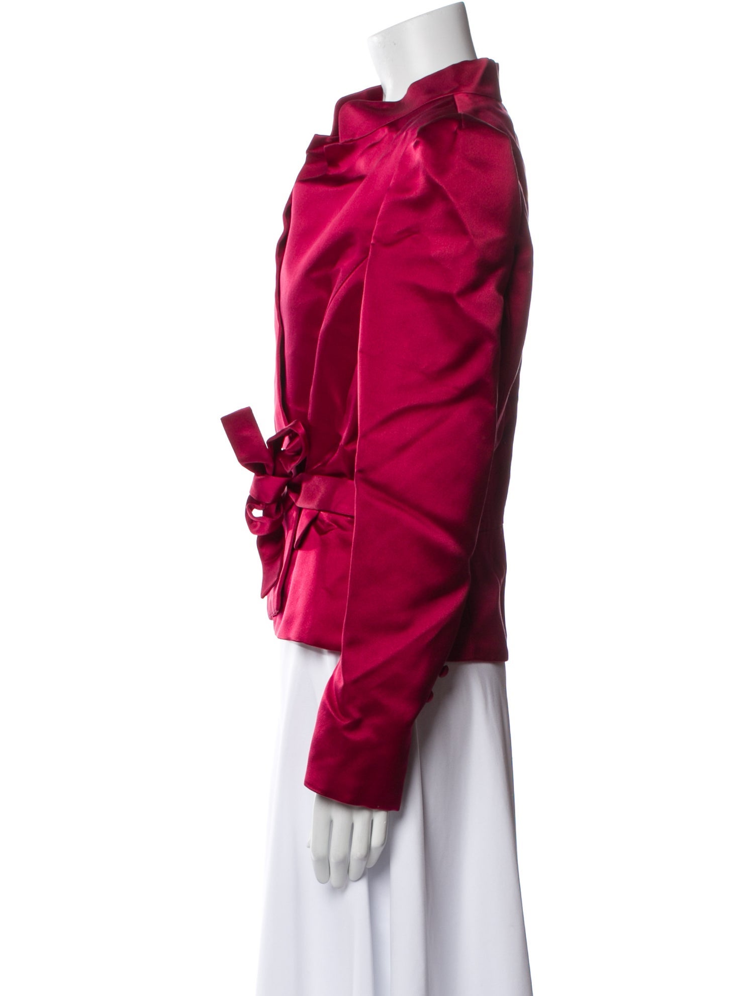 Oscar de la Renta Silk Evening Jacket