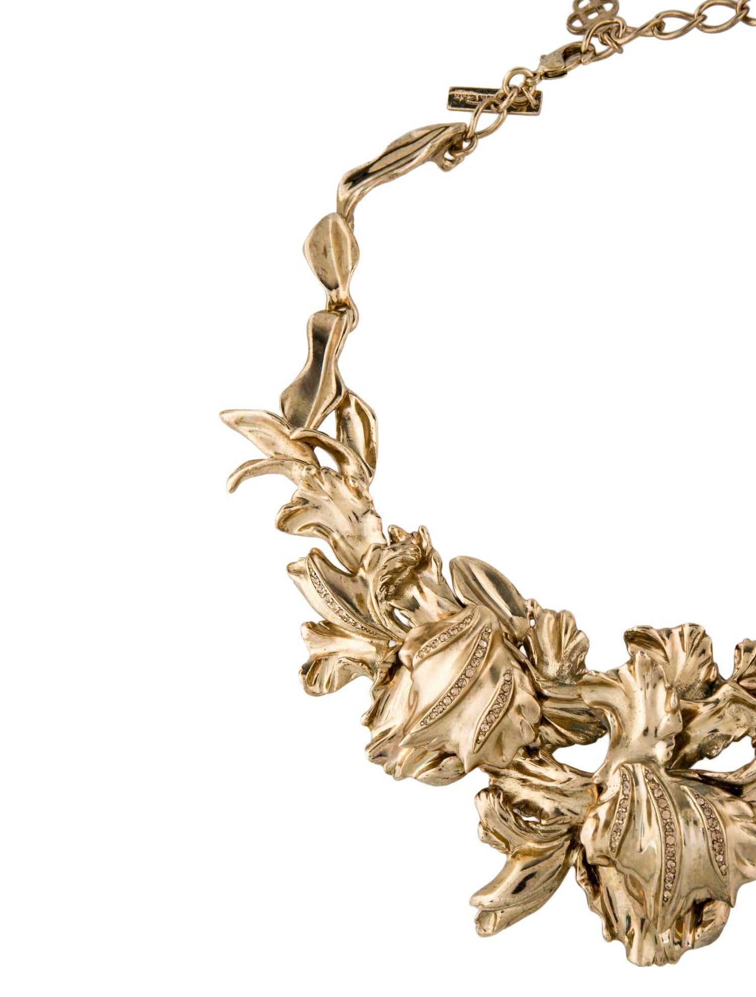 Oscar de la Renta Crystal Collar Necklace