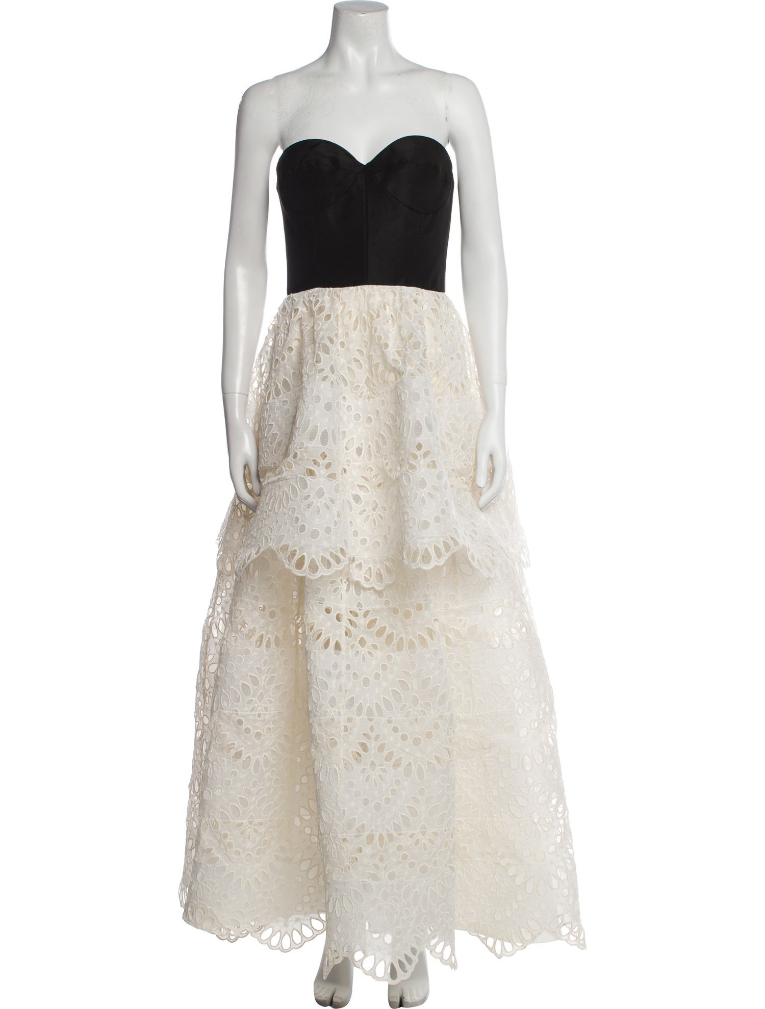 Oscar de la Renta Silk Long Dress