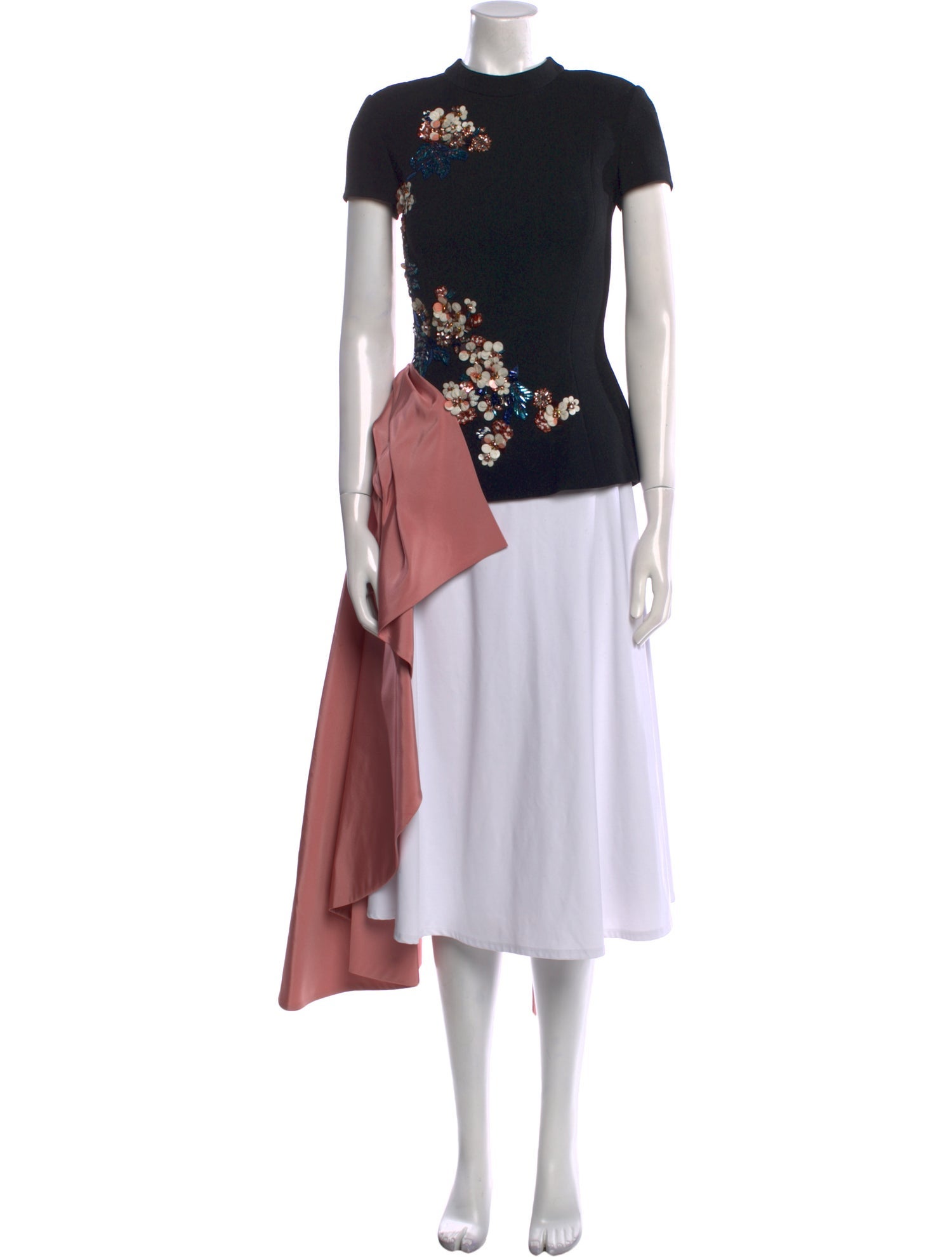 Oscar de la Renta 2017-2018 Virgin Wool Top