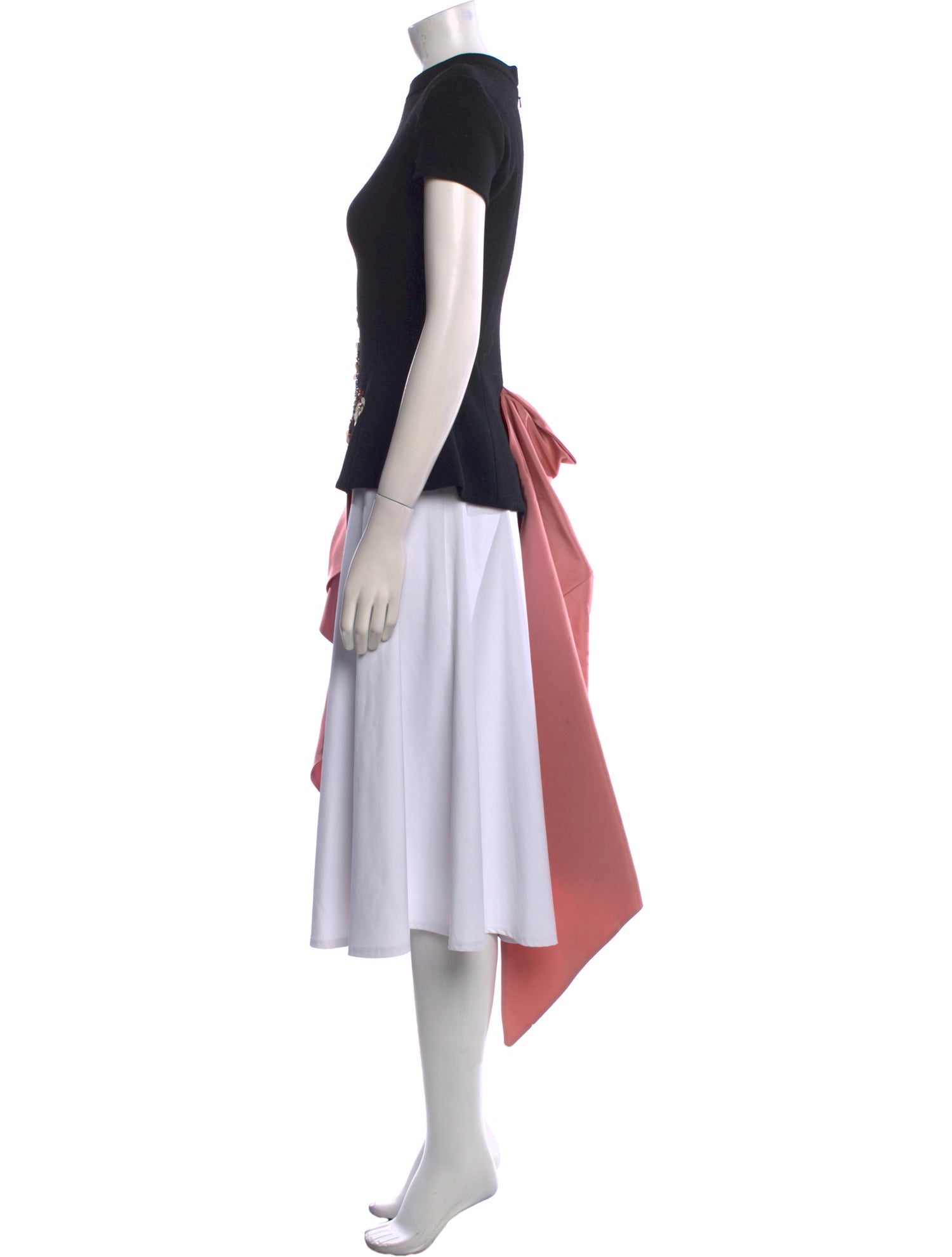 Oscar de la Renta 2017-2018 Virgin Wool Top