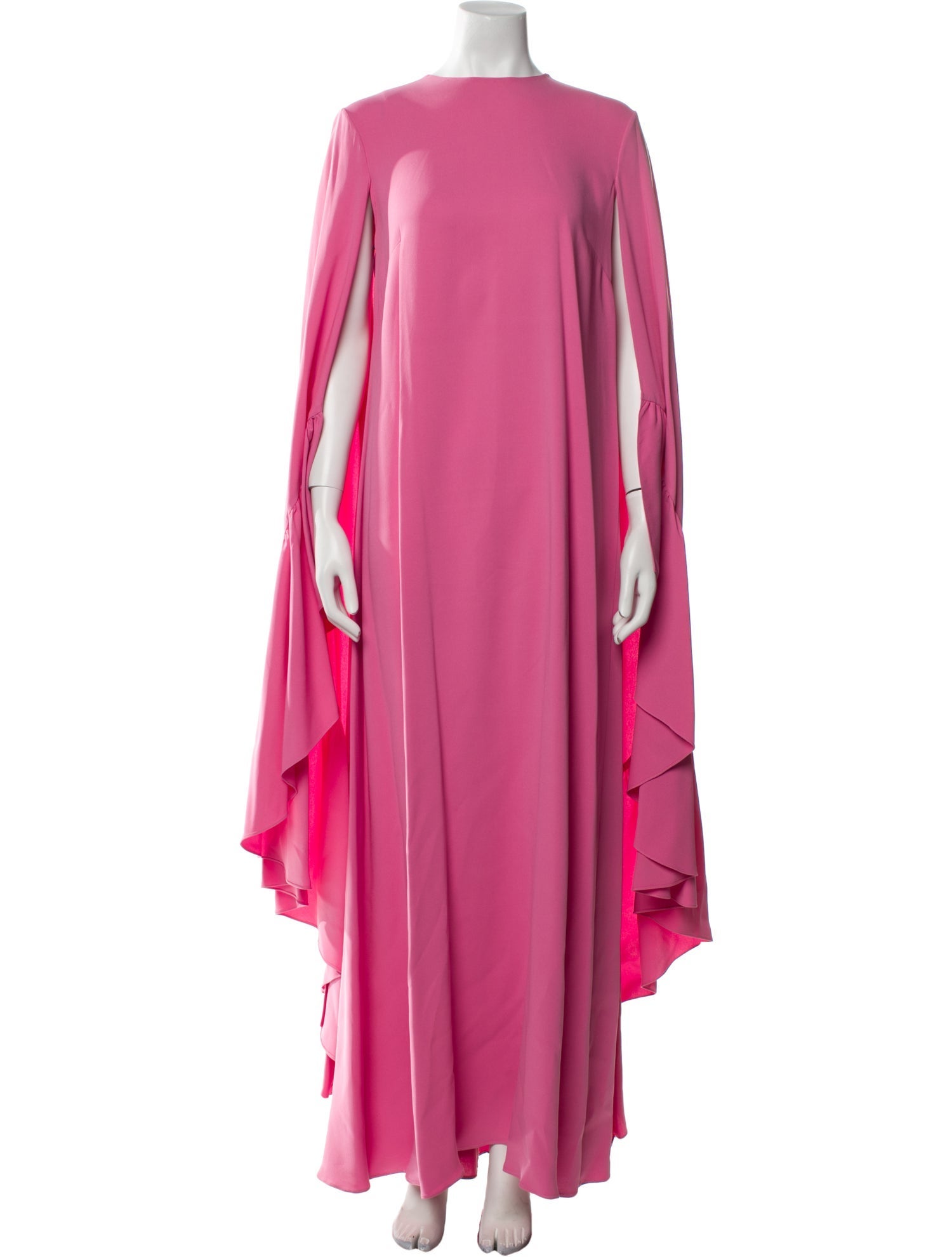 Oscar de la Renta Silk Long Dress