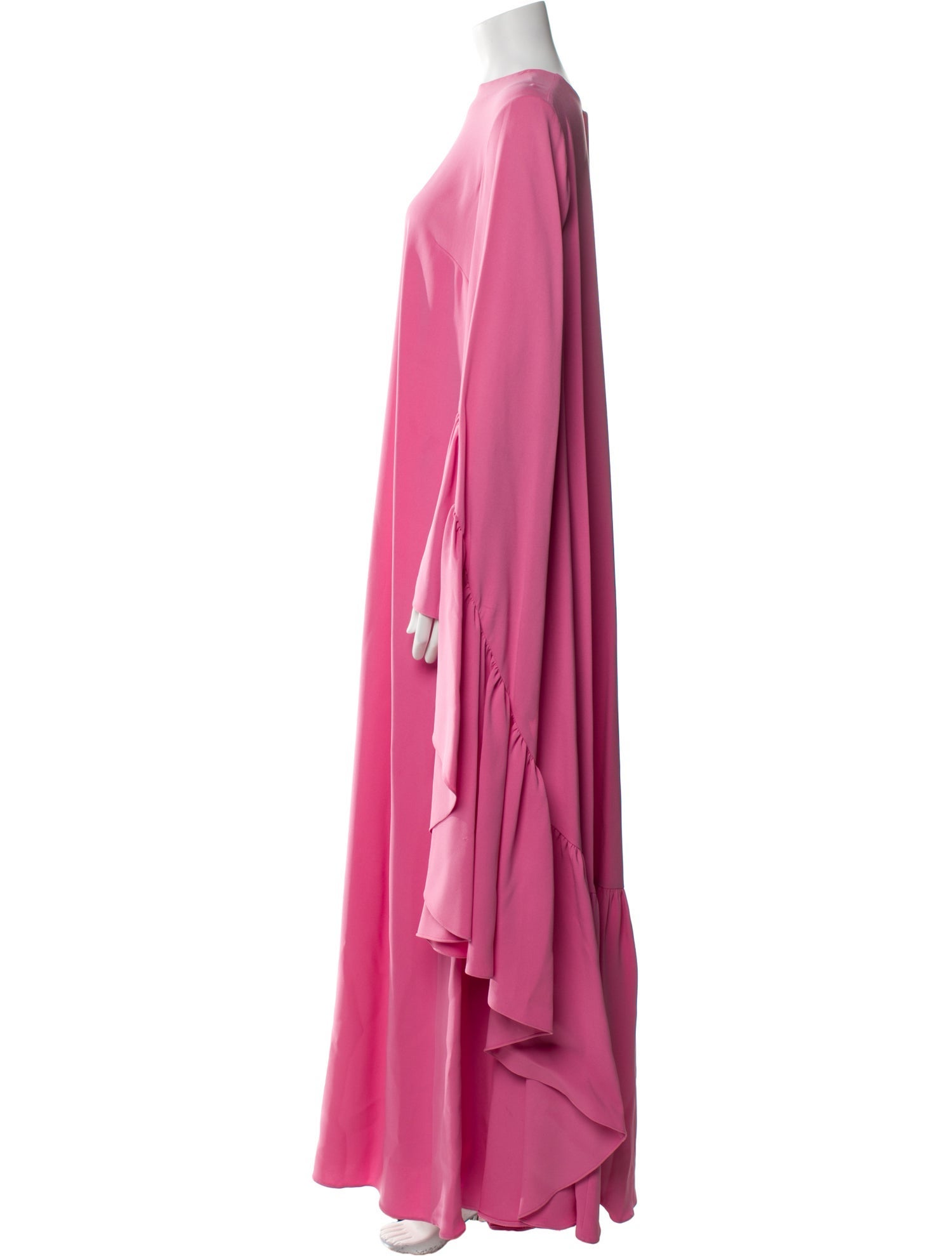 Oscar de la Renta Silk Long Dress