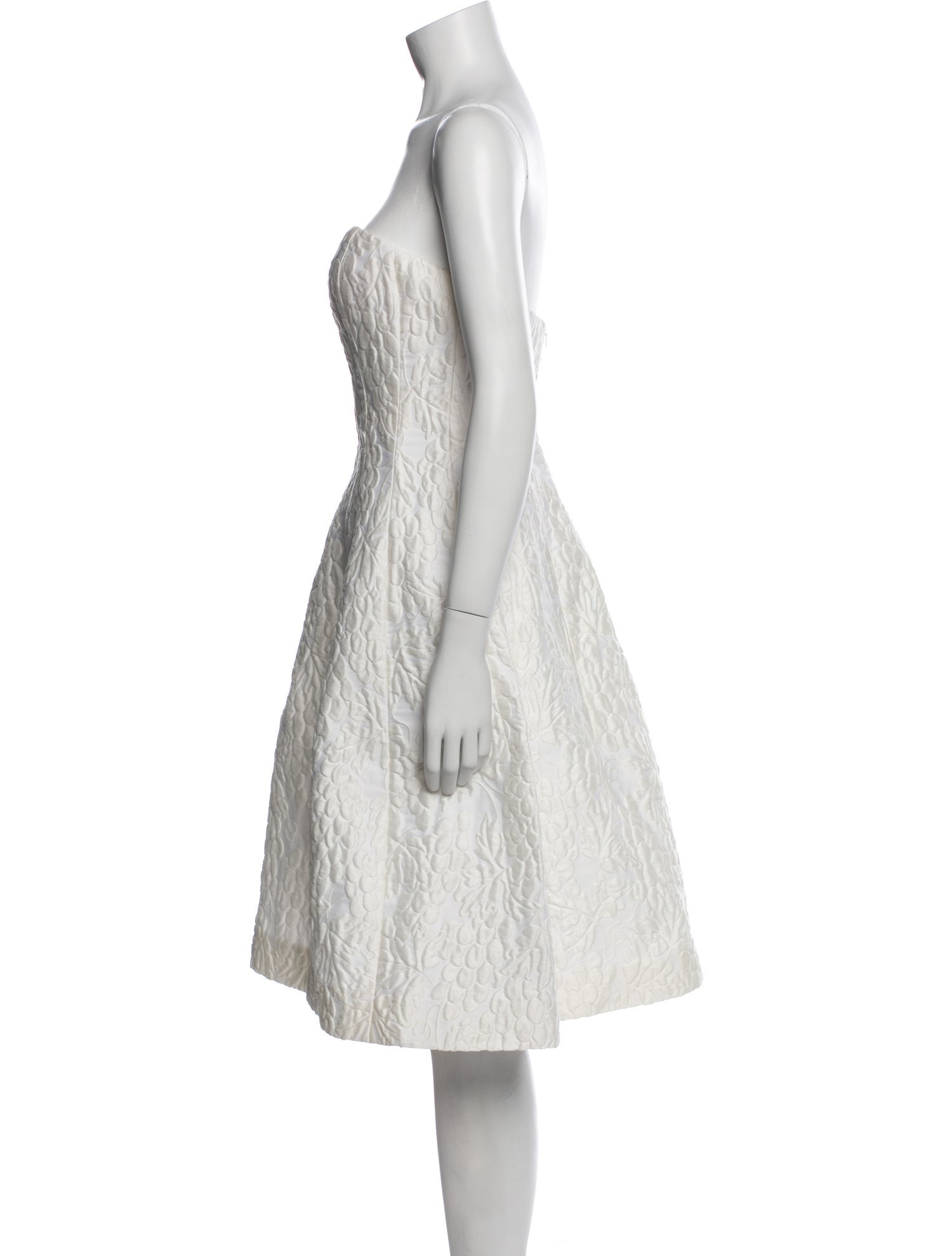 Oscar de la Renta Printed Mini Dress