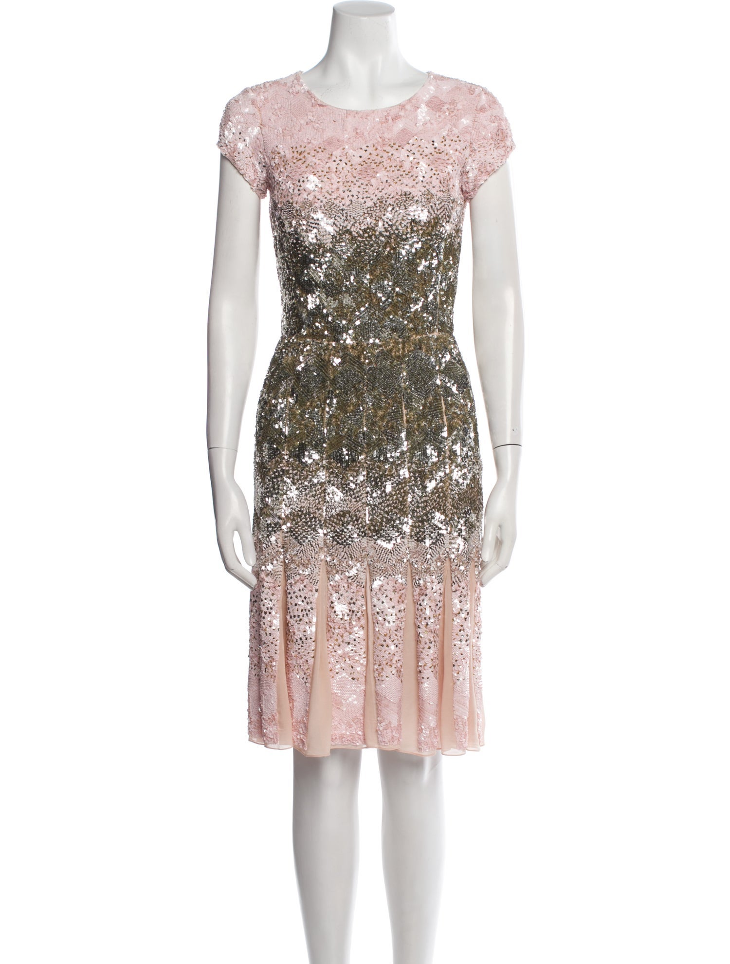 Oscar de la Renta Silk Mini Dress